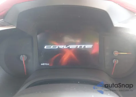 2017 Chevrolet Corvette Stingray Z51 из США, поврежденный, VIN 1G1YM3D77H5121342